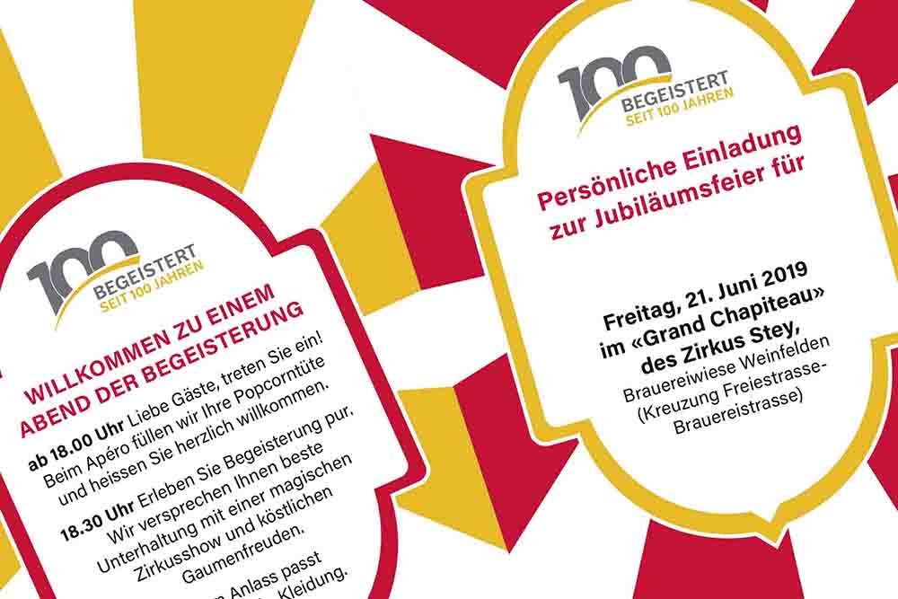 Einladung Jubilaeum Meier Schreinerei